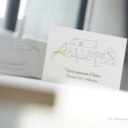 Bed and Breakfast A Coque'Line Frasnes-lez-Anvaing Екстер'єр фото